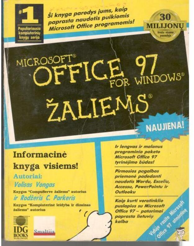 Microsoft Office 97 for Windows žaliems - Vongas Volisas ir Parkeris Rodžeris C.