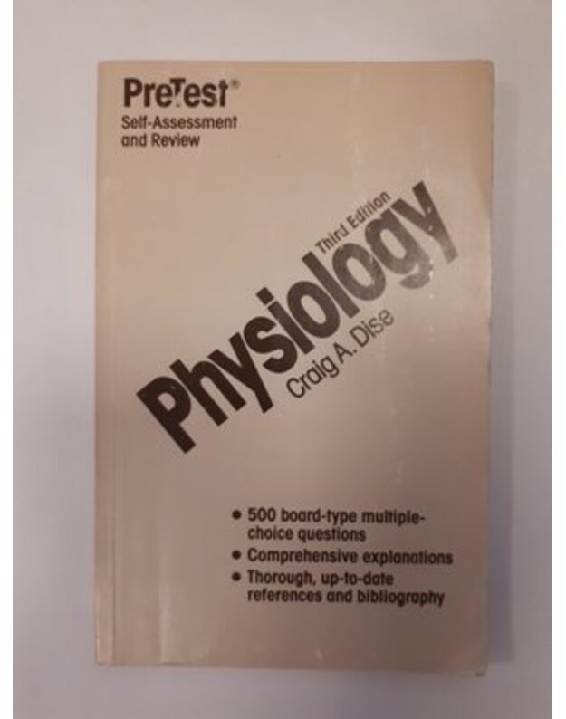 Physiology. Third edition. - Dise A. Craig
