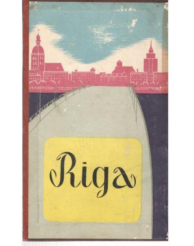 Riga 1959. Fotoalbums - makslinieks A. Stankevičs, tulkojusi M. Sosare