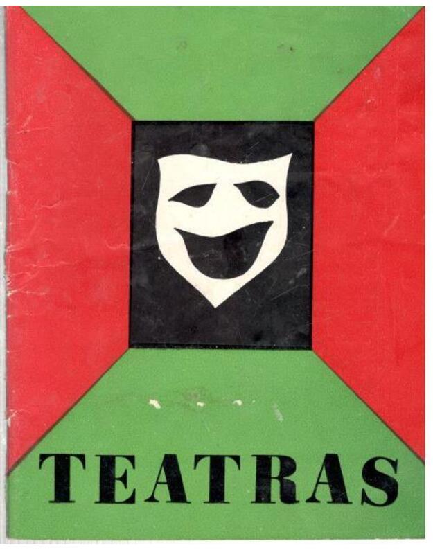 Teatras. Programos 1972-1 - Lietuvos Teatro draugija