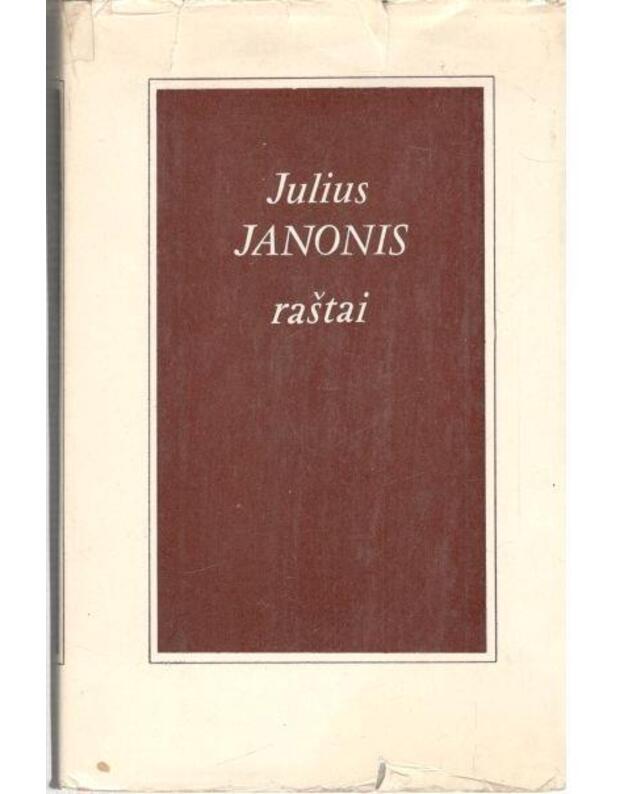 Julius Janonis. Raštai / 1981 - Janonis Julius