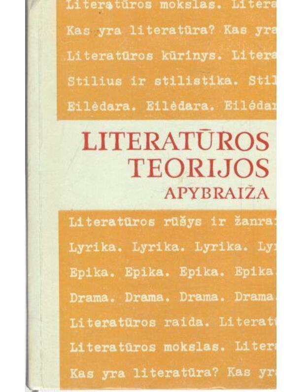 Literatūros teorijos apybraiža - Autorių kolektyvas