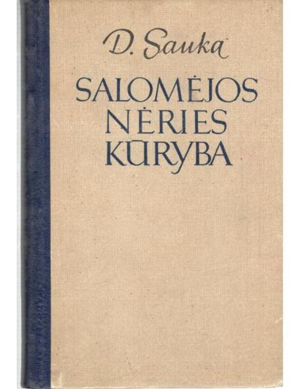 Salomėjos Nėries kūryba 1921-1940 - Sauka D.