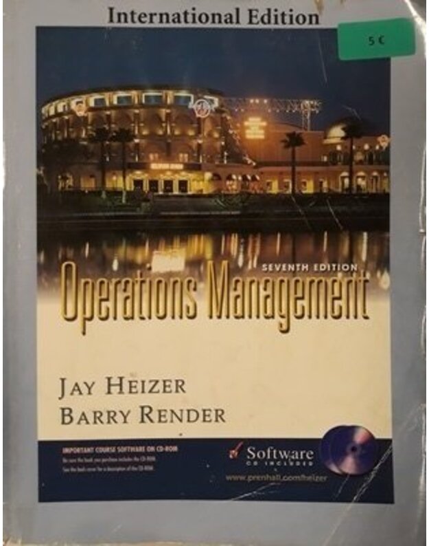 Operations Management. Seventh edition - Heizer Jay, Render Barry