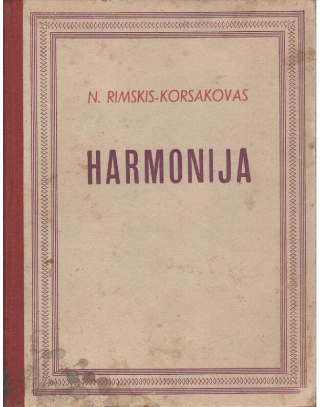 Harmonija / 1949 - Rimskis-Korsakovas N.