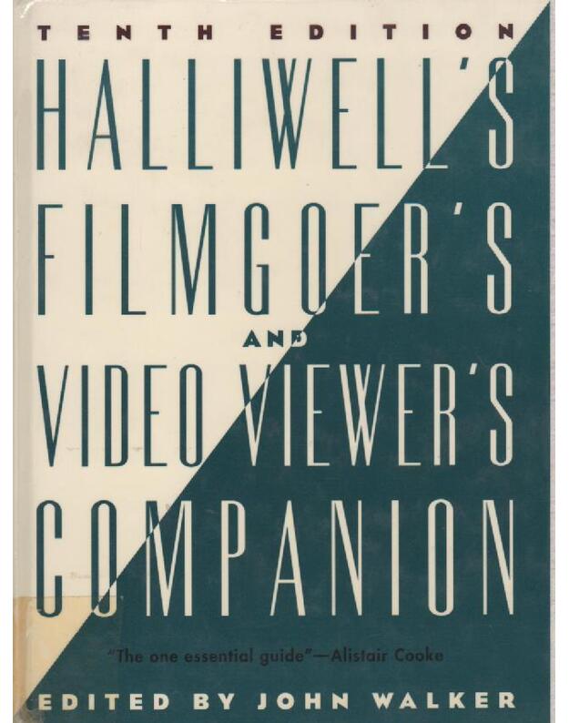 Halliwell s filmgoer s and video viewer s companion\tenth edition - Walker John