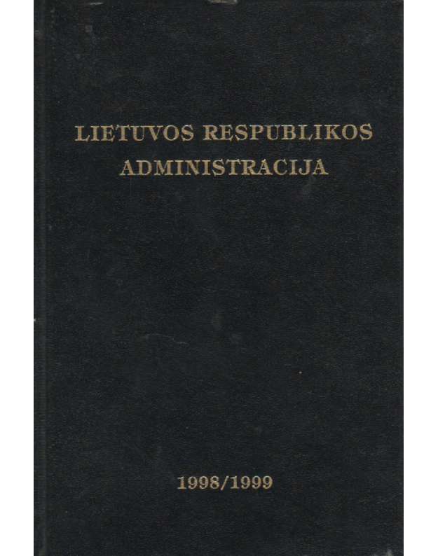 Lietuvos Respublikos administracija 1998/1999 - Telemedia