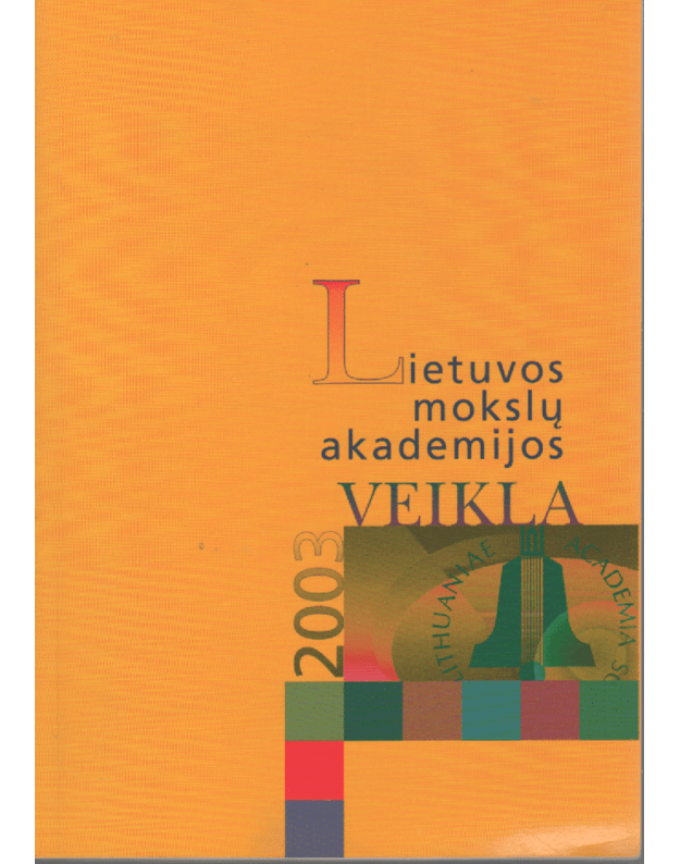 Lietuvos mokslų akademija 2003 - Autorių kolektyvas