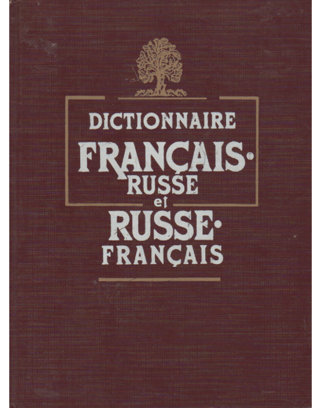 Dictionnaire francais-russe et russe-francais - aut. kolektyvas