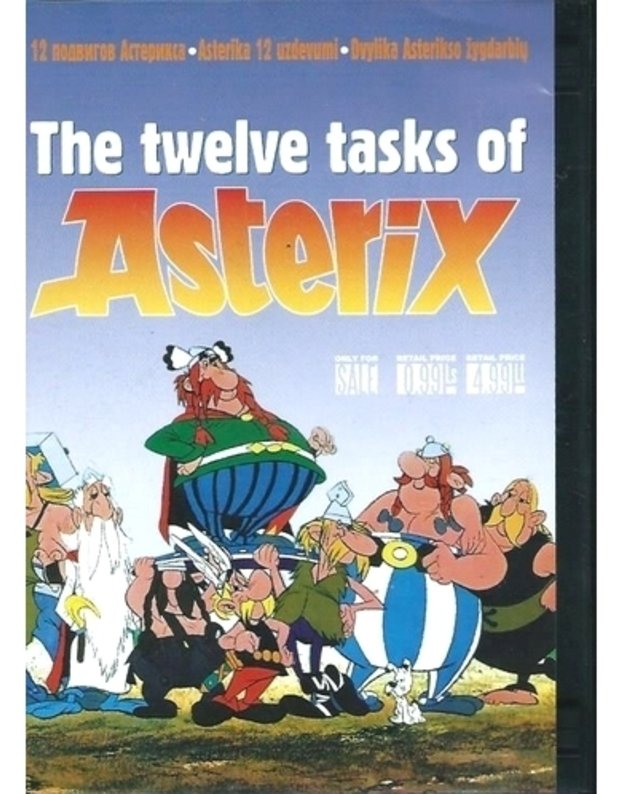 Dvylika asterikso žygdarbių (DVD) - Rene Goscinny, Albert Uderzo