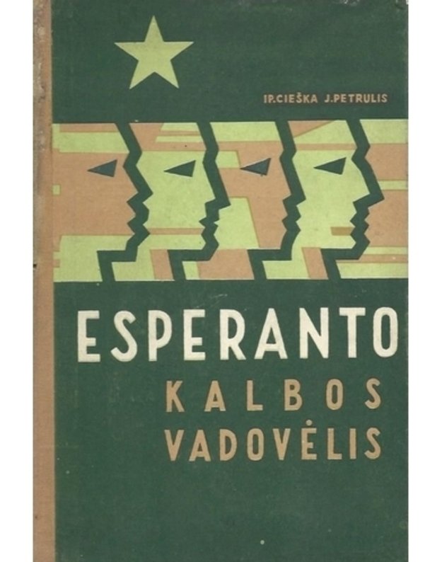 Esperanto kalbos vadovėlis - Cieška Ip., Petrulis J.