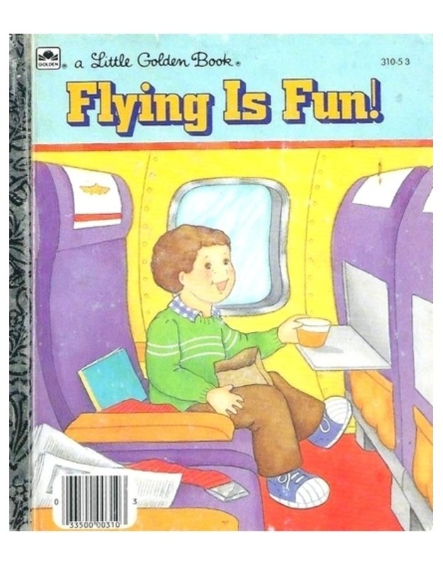 Flying is Fun! / A Little Golden Book - by Carol North