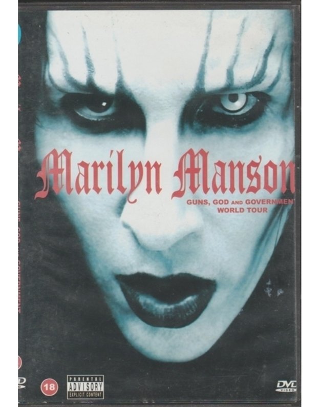 Marlyn Manson. Guns, God and Governmen World tour (DVD) - Prodiuseris Marlyn Manson