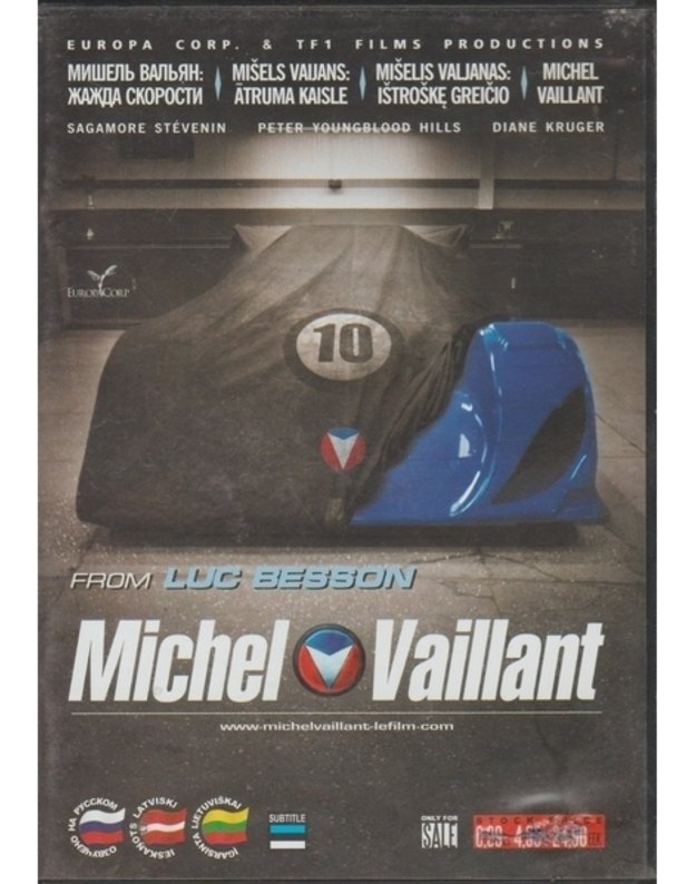Michel Vaillant / Mišelis Valjanas: ištroškęs greičio (DVD) - Louis-Pascal Couvelaire