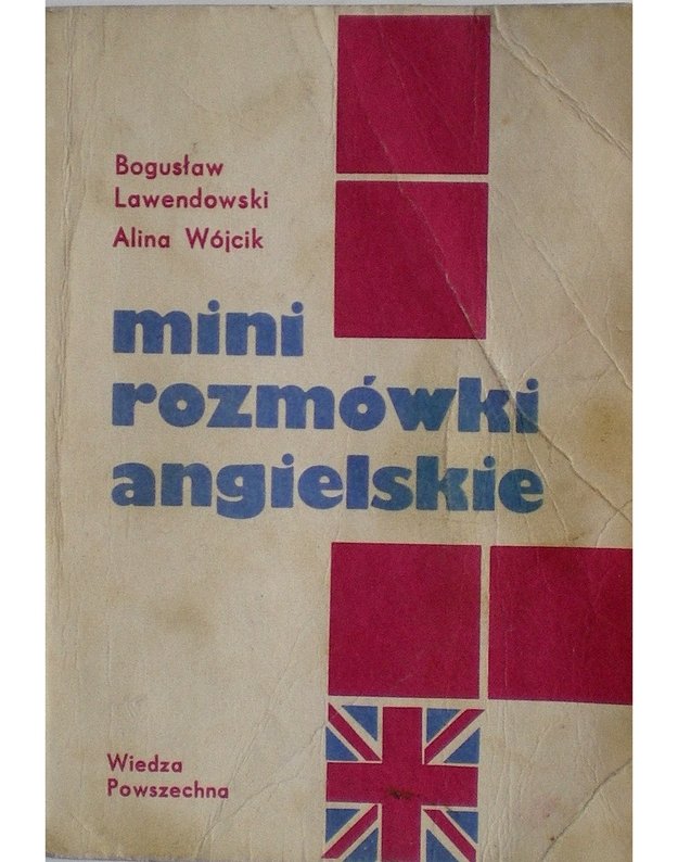 Mini rozmowki angielskie - Lawendowski Boguslaw, Wojcik Alina