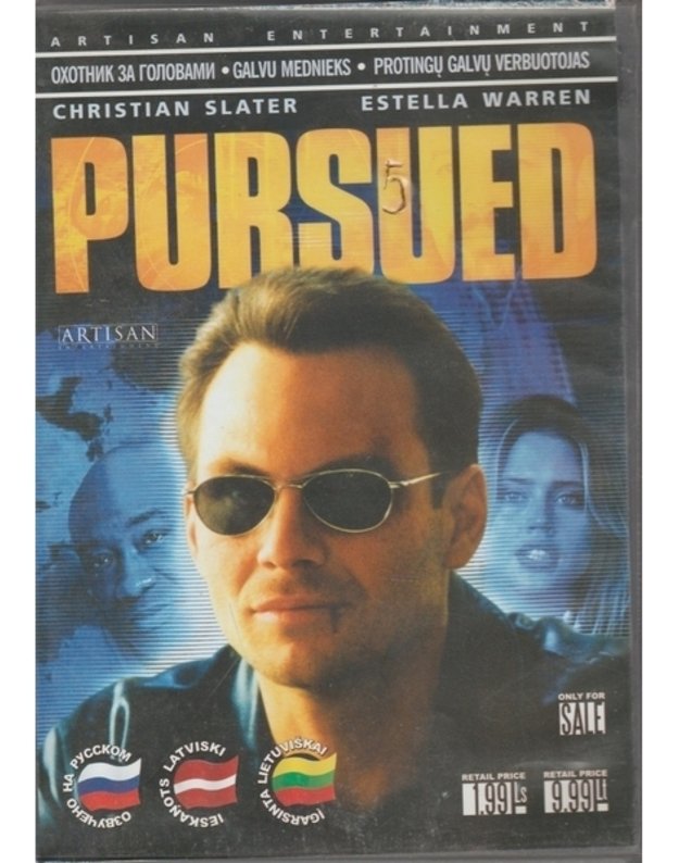 Pursued / Protingų galvų medžiotojas (DVD) - Kristoffer Tabori