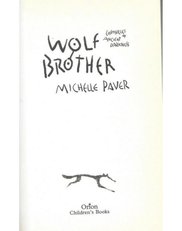 Wolf Brother - Paver Michelle
