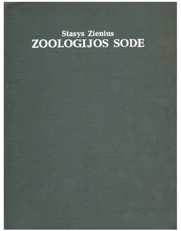 Zoologijos sode - Zienius Zenonas 