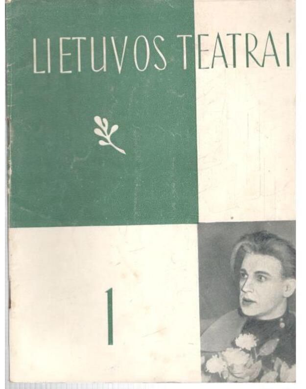 Lietuvos teatrai 1958-1 - redaktorius A. Kalinauskas