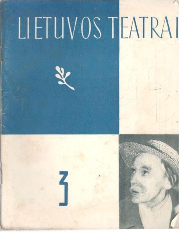 Lietuvos teatrai 1959-3 - redaktorius A. Kalinauskas