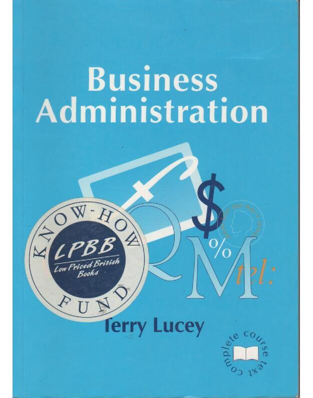 Business Administration - Terry Lucey