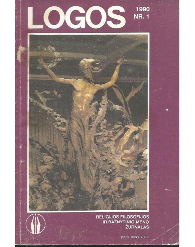 Logos 1 / 1990 - Religijos, filosofijos ir meno žurnalas